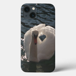 Schöner weißer Schwan Case-Mate iPhone Hülle