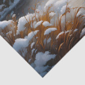 Schöner weißer Schwanz auf dem Entdeckungssee Seidenpapier (Detail)