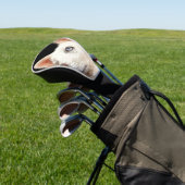 Schöner weißer sibirischer Husky Dog Golf Headcover (In SItu)