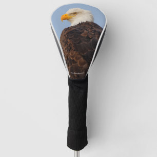 Schöner Weißkopfseeadler in einem Baum Golf Headcover