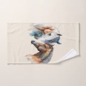 Schöner Western Boho Style Badhandtuch Set (Handtuch)