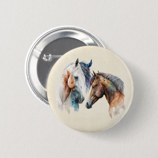 Schöner Western Boho Style Button (Vorne & Hinten)