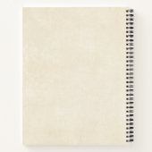 Schöner Western Boho Style Notizblock (Rückseite)