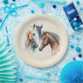 Schöner Western Boho Style Pappteller (Party)