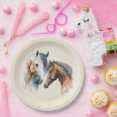 Schöner Western Boho Style Pappteller (Party)