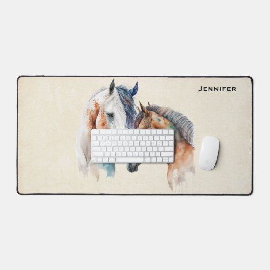 Schöner Western Boho Style Schreibtischunterlage (Tastatur & Maus)