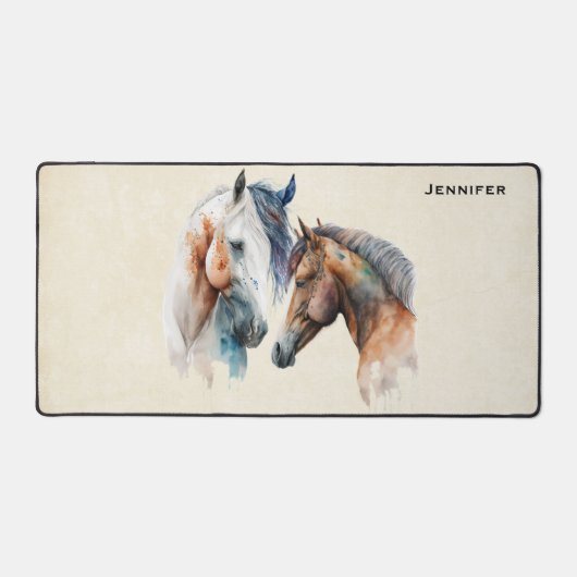 Schöner Western Boho Style Schreibtischunterlage (Vorderseite)