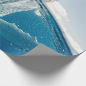 Schöner Whale Geschenkpapier (Ecke)