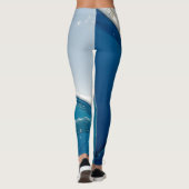 Schöner Whale Leggings (Rückseite)