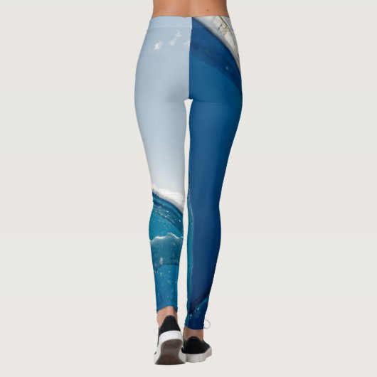 Schöner Whale Leggings (Rückseite)