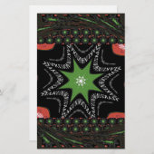 Schöner Whirlpool-Hintergrund Druckvektor Briefpapier (Vorne/Hinten)