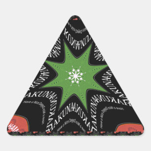 Schöner Whirlpool-Hintergrund Druckvektor Dreieckiger Aufkleber