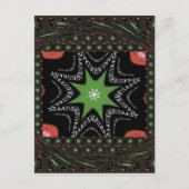 Schöner Whirlpool-Hintergrund Druckvektor Postkarte (Vorderseite)