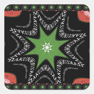 Schöner Whirlpool-Hintergrund Druckvektor Quadratischer Aufkleber