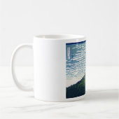 Schöner Wind, klarer Morgen Kaffeetasse (Links)