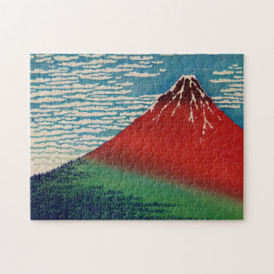 Schöner Wind, klarer Morgen, Vintage-Japanische Ku Puzzle