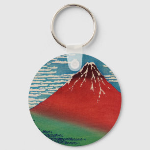 Schöner Wind, klarer Morgen, Vintage-Japanische Ku Schlüsselanhänger