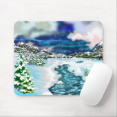 Schöner Winter Mousepad (Mit Mouse)