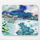 Schöner Winter Mousepad (Vorne)