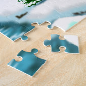 Schöner Winter Puzzle (Seite)