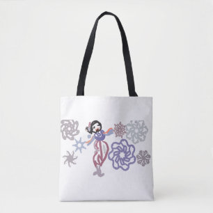 Schöner Wintertanz Tasche
