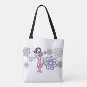 Schöner Wintertanz Tasche (Rückseite)