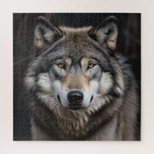 Schöner Wolf Puzzle