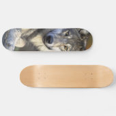 Schöner Wolf Skateboard (Horizontal)