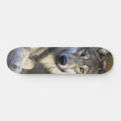 Schöner Wolf Skateboard (Horizontal)