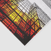 Schöner Wolkenkratzer in der Stadt Seidenpapier (Ausschnitt)