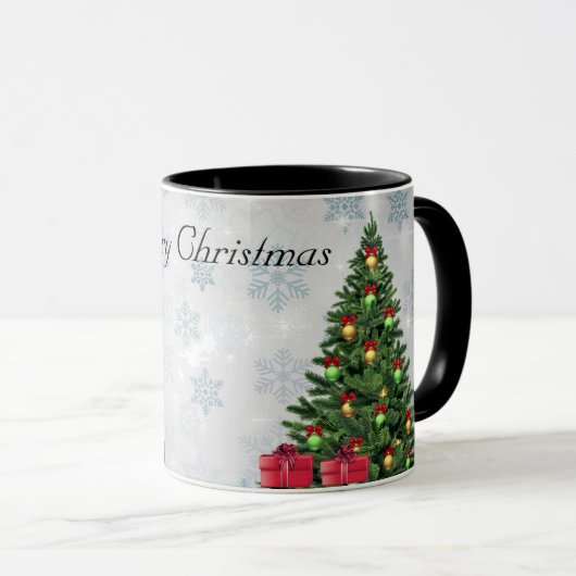 Schöner, wunderschöner, Funkelnd Pinienwald Tasse (VorderseiteRechts)