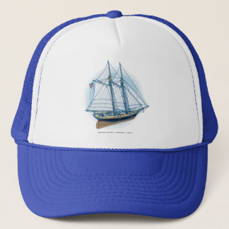 Schoner Yacht «America», 1851 Truckerkappe