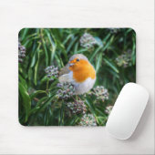 Schöner Yellow Song Bird Mousepad (Mit Mouse)