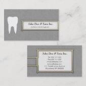 Schöner Zahnarzt-/Zahnarzthelfer Visitenkarte (Vorne/Hinten)