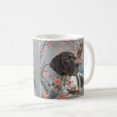 Schöner Zeiger mit Fasan Kaffeetasse (VorderseiteRechts)