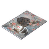 Schöner Zeiger mit Fasan Notizblock (Linke Seite)