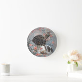 Schöner Zeiger mit Fasan   Runde Wanduhr (Zuhause)