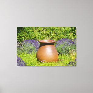 Schöner Ziertopf Leinwanddruck