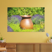 Schöner Ziertopf Leinwanddruck (Insitu (Wohnzimmer))