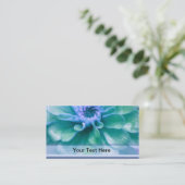 Schöner Zinnia Visitenkarte (Stehend Vorderseite)