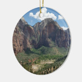 Schöner Zion-Nationalpark Keramikornament (Links)