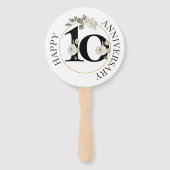 Schönes 10. JAHRESZEITRAUM Fächer (Vorderseite)