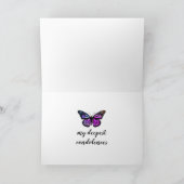 Schönes, absolut CUSTOM Beileid Beileid Karte (Innenseite)