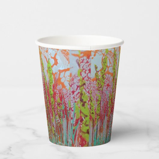 Schönes Abstrakt Pappbecher (Rechts)