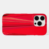 Schönes Abstraktes Design der Roten Textur Case-Mate iPhone Hülle (Rückseite (Horizontal))