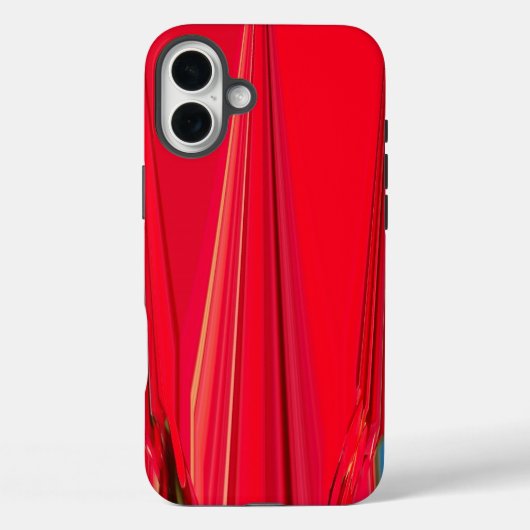 Schönes Abstraktes Design der Roten Textur Case-Mate iPhone Hülle (Rückseite)