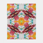 Schönes Abstraktes Gemälde Fleecedecke (Vorderseite)