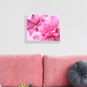 Schönes abstraktes hübsch rosa Rosa Moderne Blüte Leinwanddruck (Insitu (Wohnzimmer))