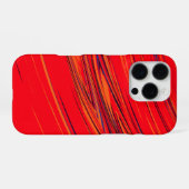 Schönes abstraktes Marmormuster-Design iPhone Hülle (Rückseite (Horizontal))