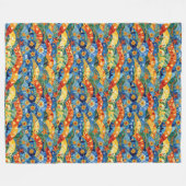 Schönes Abstraktes, nahtloses Muster Fleecedecke (Vorderseite (Horizontal))